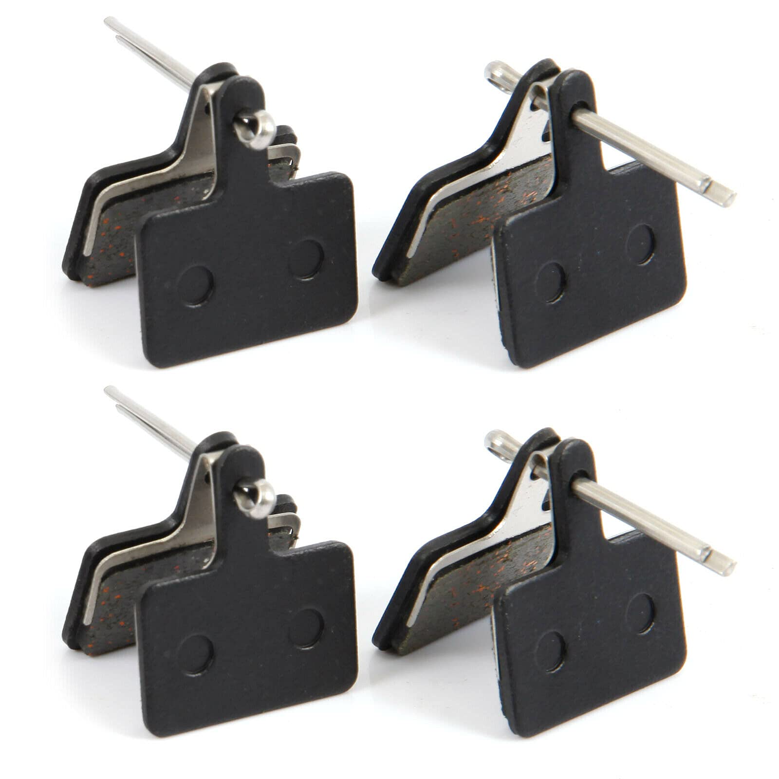 Angelkiss ESXU 4 Pairs for Shimano B01S Resin Brake BR-M 445 446 575 486 Disc Pads, Acrylic