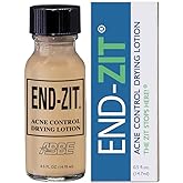 Fast-Acting Acne Spot Treatment & Drying Lotion – Medium/Dark Shade – Formula for Pimples & Blemishes – Conceals, Dries & Calms Skin – Non-Comedogenic, Hypoallergenic, Dermatologist Approved – 0.5 oz