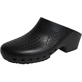CALZURO Classic Work Clogs with Holes - Unisex Work Clogs for Women and Men - Non Slip Shoes - Autoclavable Rubber Kitchen Shoes and Nursing Clogs