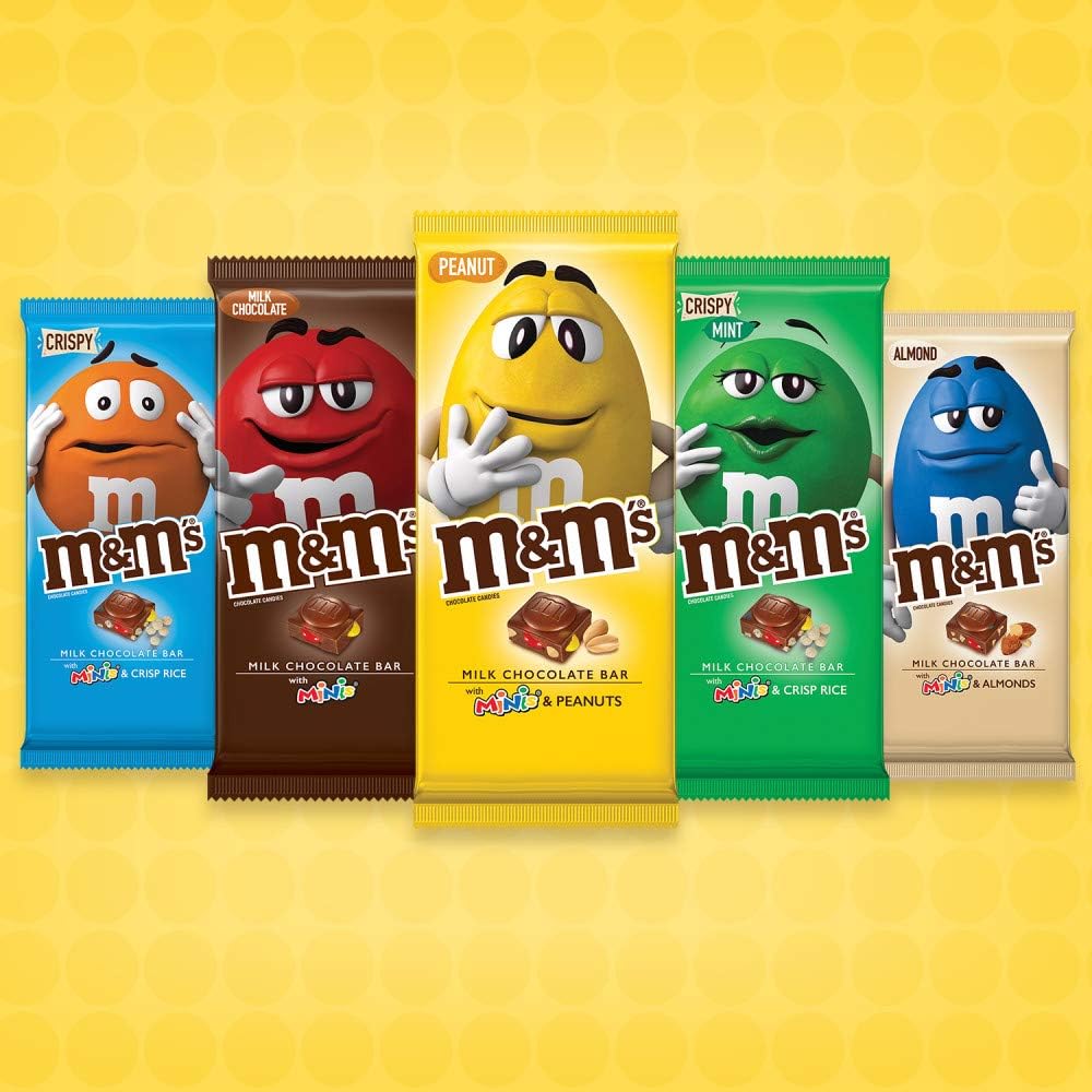 Amazon M M S Milk Chocolate Bar With Minis Peanuts 3 9oz M M S ミルクチョコレートバー ミニ M M と ピーナッツ 110 6g 並行輸入品 M M S ナッツチョコレート 通販