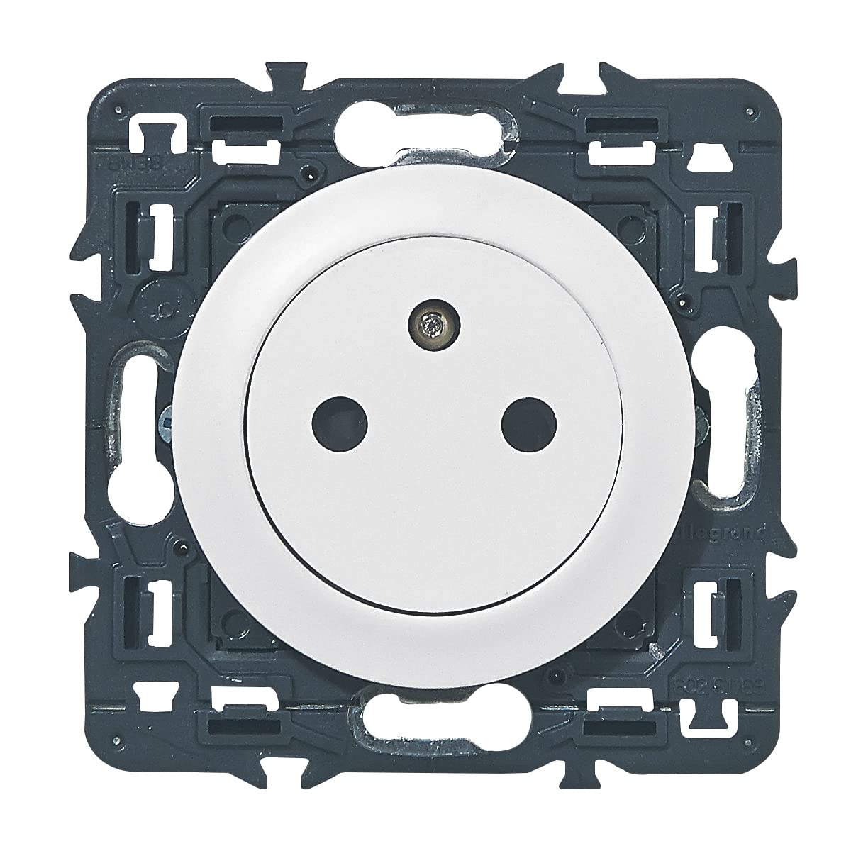 Legrand Celiane LEG99703 Electric Socket with Earth 2P + T Flush White to be Built — image 1