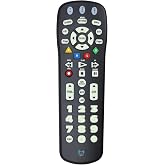 Remote Control Replacement UR3-SR3S Big Button RC Compatible with Spectrum | works with Humax, Cisco / Scientific Atlanta, Motorola / General Instrument, Pace, Pioneer, Technicolor / Thomson - Black RC