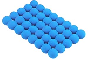 DX DA XIN Foam Balls 40 PCS for Air Popper Gun Blaster - Refill Bullets Toys, Foam Blasters Replacement Bullet, Launcher Extra Balls