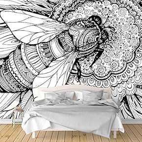 Wall Murals for Bedroom Pictures Collection Collage Removable Wallpaper Peel and Stick Wall Stickers - 66x96 inches