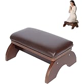 Kneelers for Praying, Prayer Kneeling Bench with Thick Prayer Kneeling Pad | for Kneeling at Home,2 in 1 kneeling stool, Prayer Kneeler