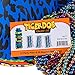 Tigerdoe Party Favors - Neon Hats with Bead Necklaces (Total 48 PC) - Neon Glow Hats - 80s Theme Party Supplies