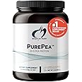 Designs for Health PurePea - 20g Vegan Pea Protein, Non-GMO Natural Drink Mix Powder Supplement, Vanilla (15 Servings / 450g)