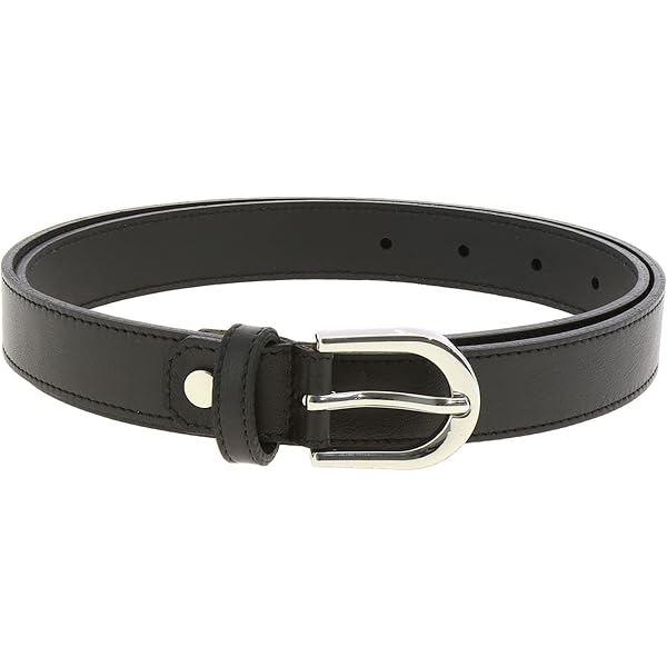 FASHIONGEN - Woman Italian Leather Belt for dress, pants 
