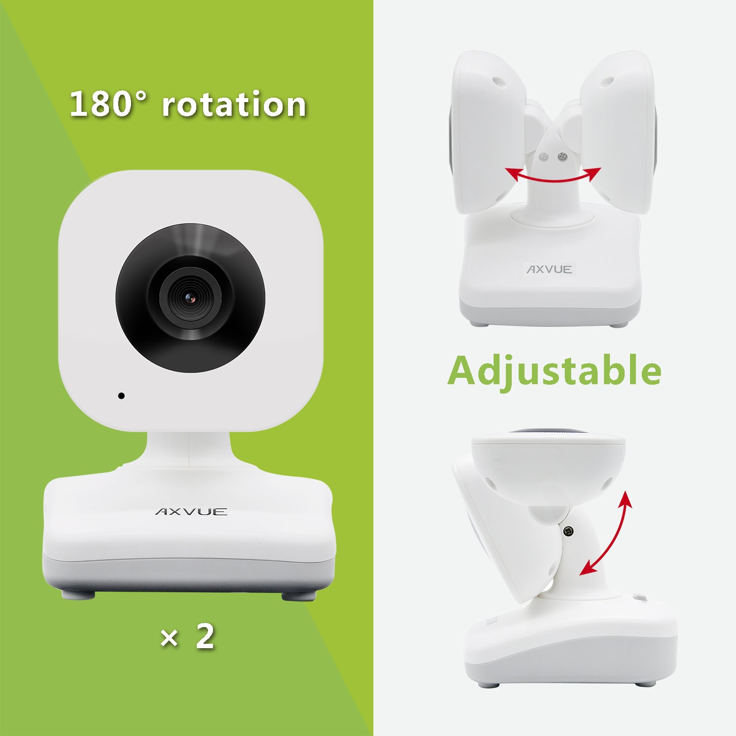 axvue e612 video baby monitor