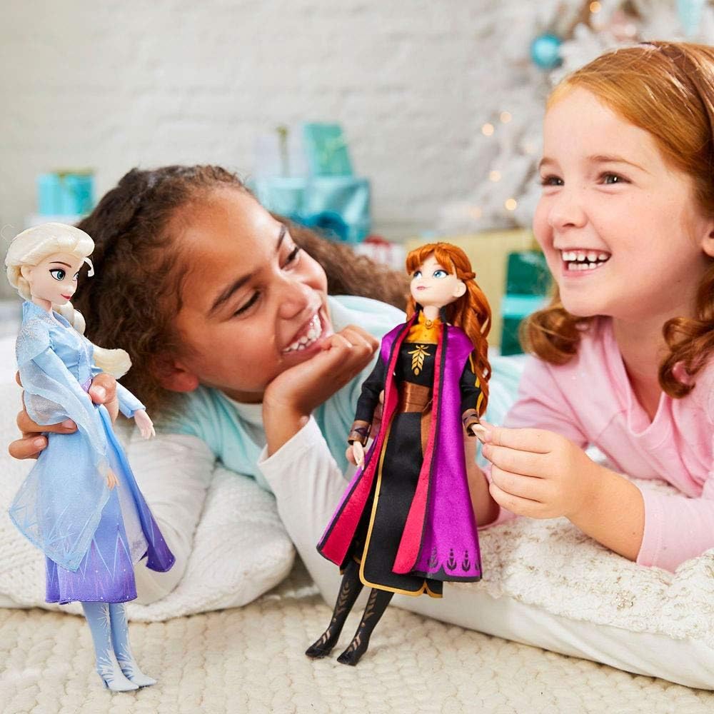 frozen 2 singing doll set