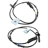 AUTOKAY 20811371 20811372 Pack of 2 Front Left+Right ABS Wheel Speed Sensor | Fits for Chevy Equinox GMC Terrain 2010 2011 2012 2013 2014 2015 2016 2017