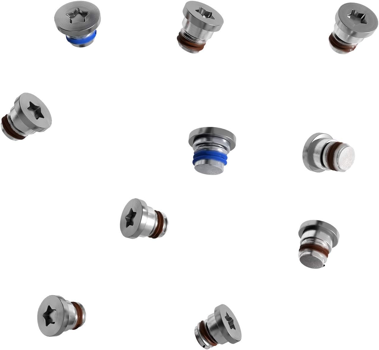 QNINE Replacement Screws Set for Macbook Pro 13 or 15 inch Retina Display A1398 A1425 A1502 2012-2015, 10pcs Unibody Bottom Case Cover P5 Pentalobe Repair Replacement Notebook Laptop PC Computer Screw