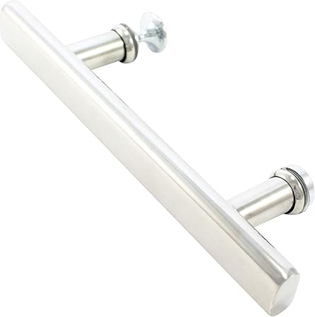 Home Improvement 160mm Solide Acier Inoxydable Douche Porte Poignee 16cm Trou A Trou Di Vapor R Building Hardware