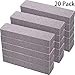 Pumice Stones for Cleaning - Pumice Scouring Pad, Grey Pumice Stick Cleaner for Removing Toilet Bowl Ring, Bath, Household, Kitchen, Pool, 5.9 x 1.4 x 0.9 Inch (20 Pieces) primary