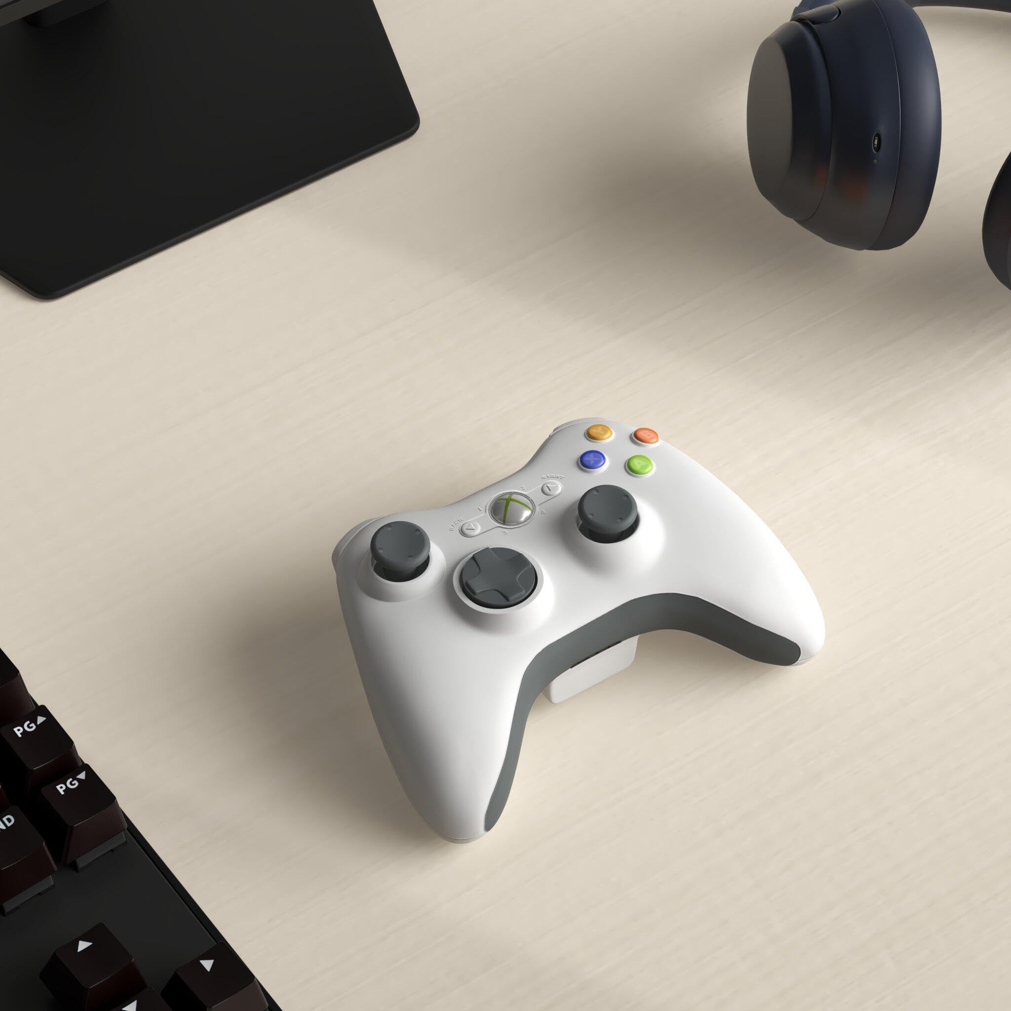 Microsoft Xbox 360 Wireless Controller - White (Renewed)