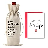 XFW Funny New Chapter Wine Bag Card Set Coworker