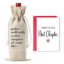XFW Funny New Chapter Wine Bag Card Set Coworker