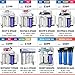 iSpring WCC31 3-Stage Under Sink High Capacity Tankless Drinking Water Filtration System - Includes Sediment Filter and 2x CTO Carbon Block Filters