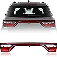 Duolctrams Liftgate Center Tail Light Rear Lamp Assembly Compatible with Dodge Durango 2014-2023 Liftgate Lamp w/Camera Hole 68453659AA