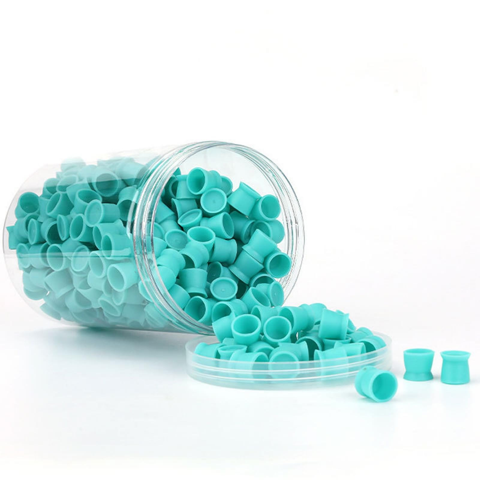 Tattoo Ink Cups-300pcs Plastic Silicone Tattoo Ink Cups For Tattoo Permanent Makeup Container Tattoo Accessory,Tattoo Ink,Tattoo Supplies,Tattoo Kits(blue)