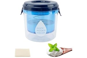 Greek Yogurt Strainer, Ultra Fine Mesh Greek Yogurt Maker, Reusable Yoghurt Filter Dry Yogurt Maker Separator with Lid and Pr