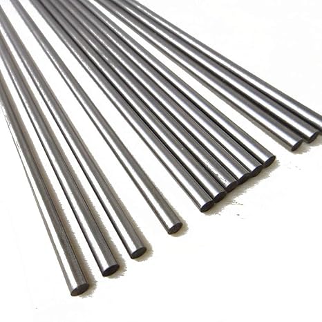 Stahlschaft Metallstangen DIY Achse für Baumodellmaterial 7MM