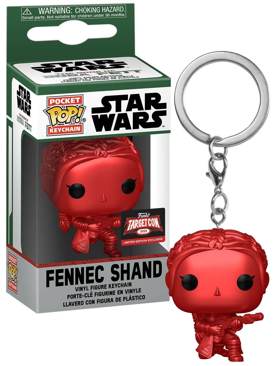 Funko POP! Keychain: Star Wars - Fennec Shand 2022 Limited Edition Exclusive