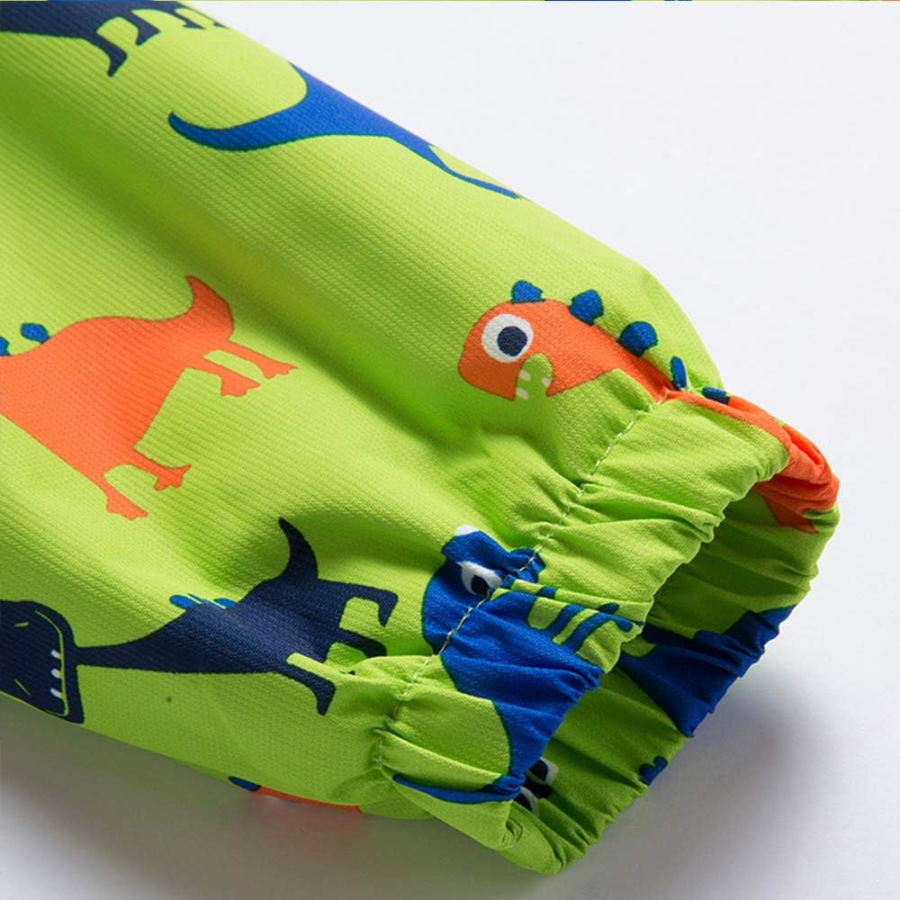 IjnUhb Waterproof Hooded Jacket for Boys Girls,Kids Raincoats Outdoor Windbreaker Dinosaur Rain Jacket: Clothing