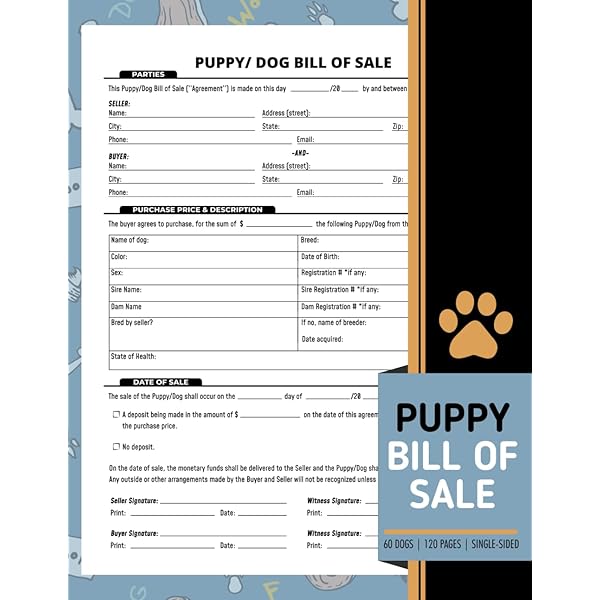 dog-puppy-bill-of-sale-forms-book-sales-contract-form-for-dog-or-puppy-dog-puppy-purchase-agreement-form-50-forms-publishing-aichn-dpb-amazon-com-books for Free Printable Bill Of Sale For Puppy Dog/Puppy Bill of Sale Forms Book: Sales Contract Form for Dog or Puppy | Dog/Puppy Purchase Agreement Form | 50 Forms: Publishing, Aichn.Dpb: Amazon.com: Books for Free Printable Bill Of Sale For Puppy