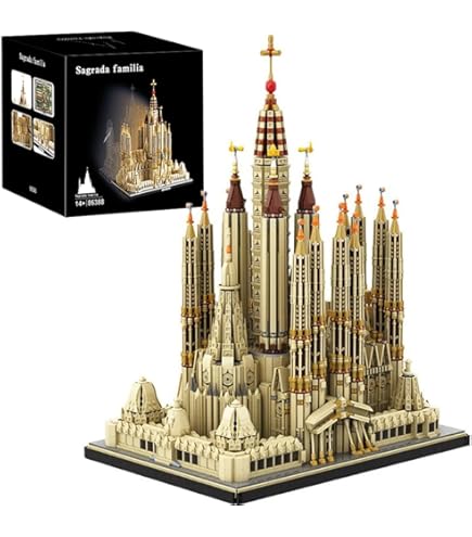 Amazon.com: Falagil Sagrada Familia Cathedral Spain Architecture