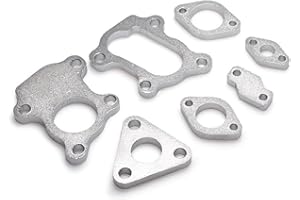 EPMAN Racing Style RHB31 VZ21 Mild Steel Turbo Flanges 7 Pieces Complete Set