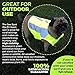 See Spot Trot - See Spot Zip EV Sport High Visibility Reflective Dog Safety Vest, Ideal to Keep Dogs Safe While Walking or Hunting. (Large, Bright Yellow)