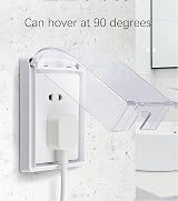 Hsthe Sea 2PCS Universal Waterproof Socket Box 86 Type Wall Switch Cover view 7