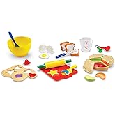 Learning Resources Pretend & Play Bakery Set - 31 Pieces, Ages 3+, Toddlers Bakery Toys, Preschool Food Kitchen for Kids, Gifts for Boys and Girls