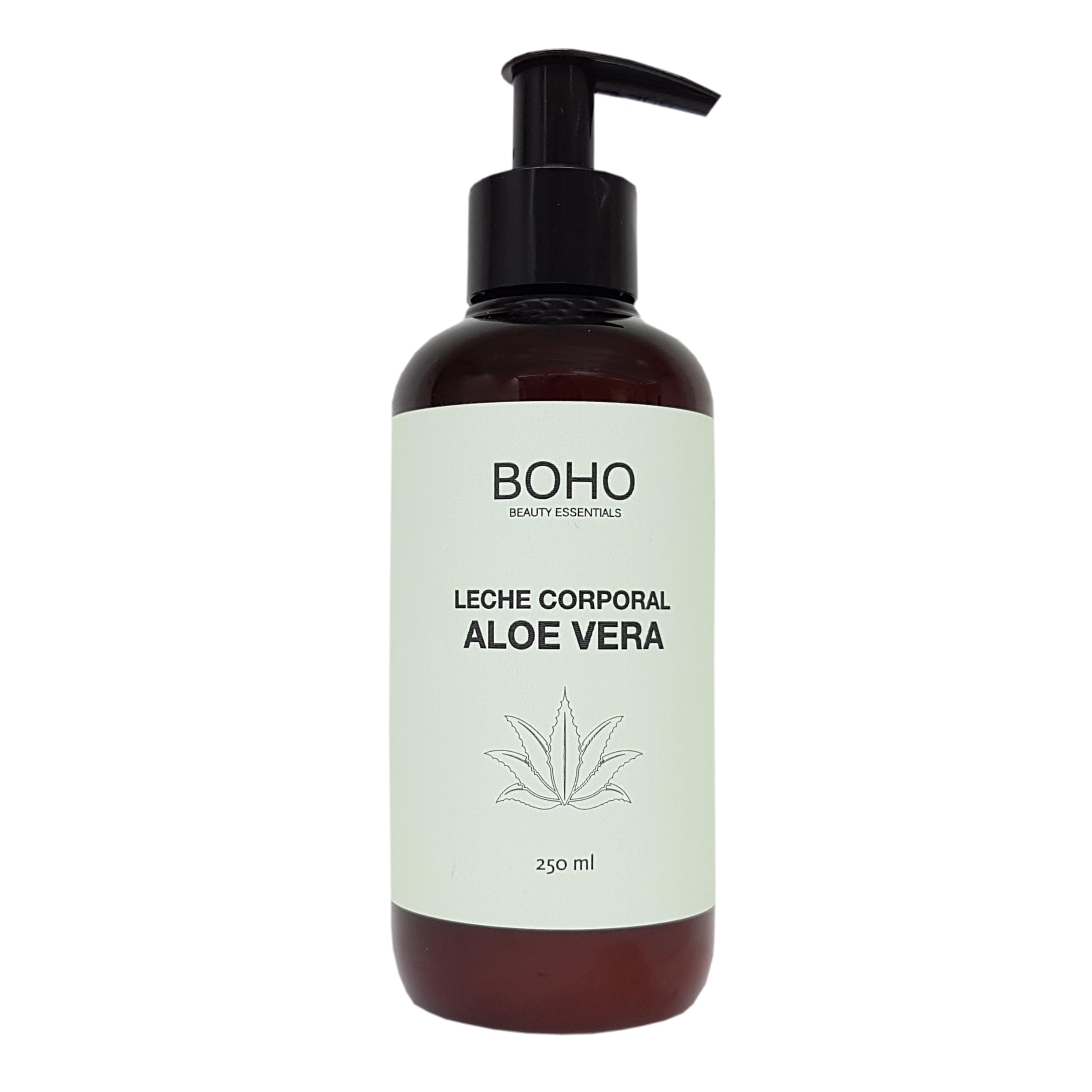 Organic aloe vera body milk 250 ml of cream