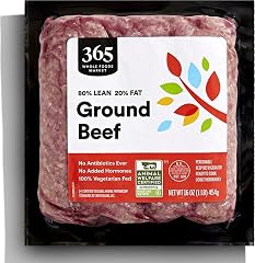 365 By Whole Foods Market, Ground Beef, 80/20, Step 1, 16 Ounce