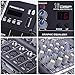 AW 4 Channel Professional Powered Mixer with USB Slot Power Mixing 110V