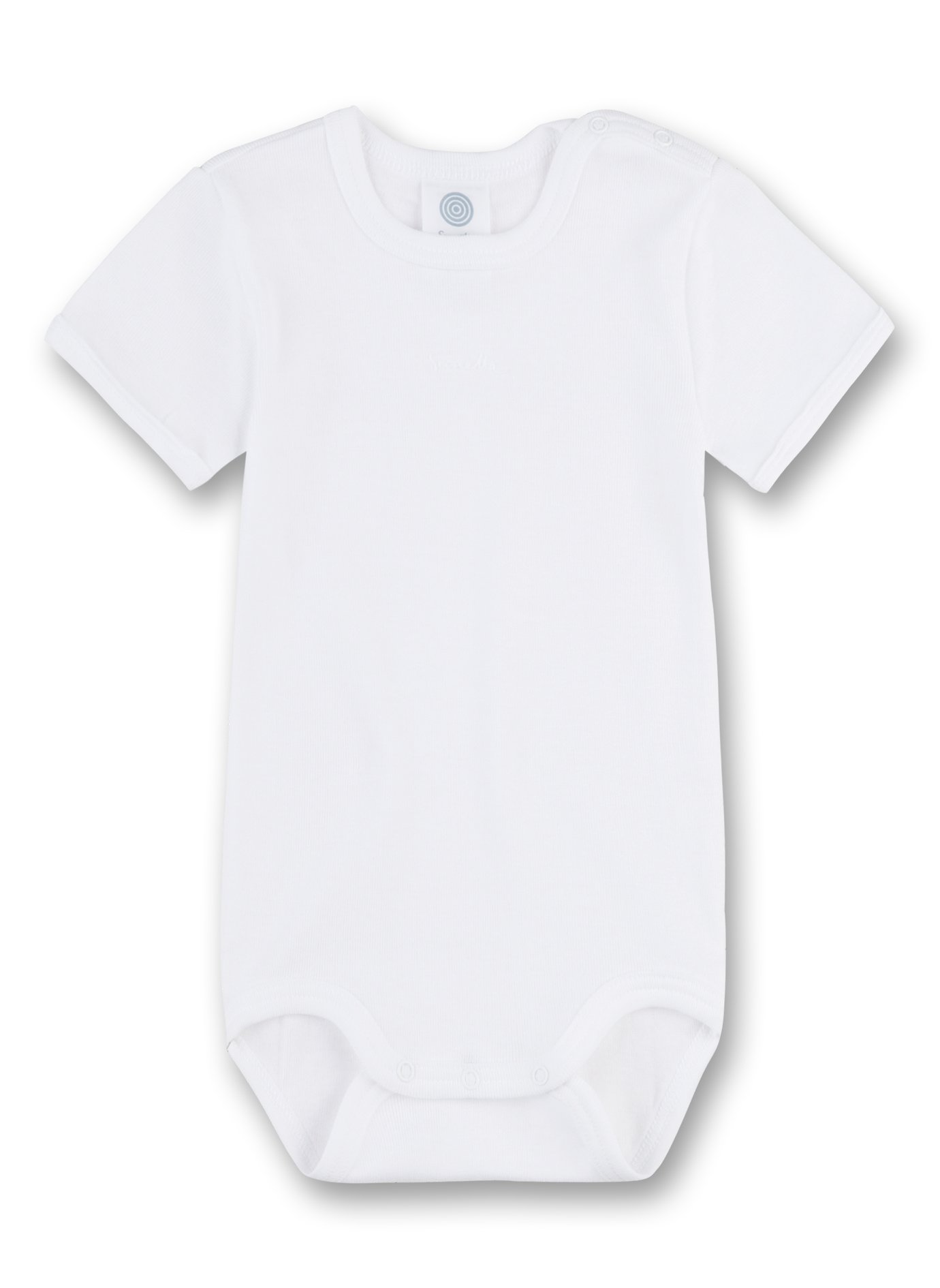 Sanetta Unisex Baby 320500 Dress, White (Weiss), 18-24 Months (Manufacturer Size: 92)
