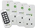 Energenie Remote Control Sockets (Pack of 4)