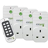 Energenie Remote Control Sockets (Pack of 4)