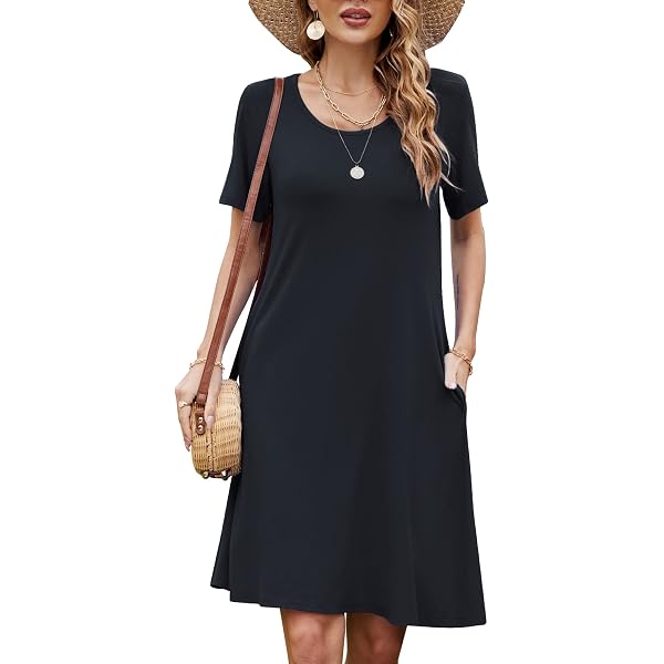 BELAROI Women's Plus Size Tie Dye Sundress - V Neck, Side Pockets, Swing Tank Dress For Summer & Beach, 3X