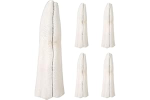 5pcs Jewelry Making Finger Protectors, Comfortable PU Leather Sleeves with Lightweight Design, for DIY Accessories and Profes