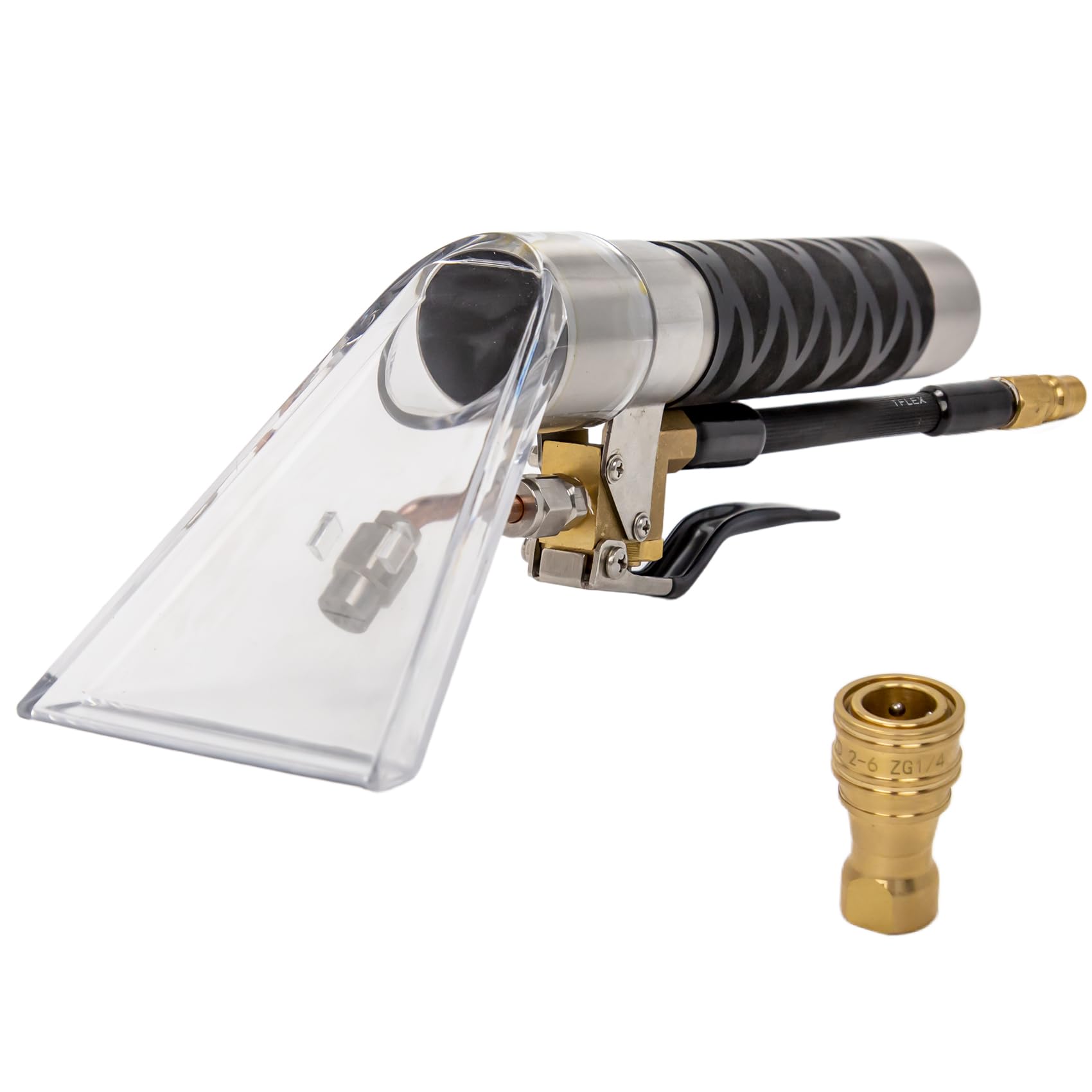 Photo 1 of Ceelpeopar Carpet Extractor Wand for Shop Vac/Mytee Upholstery Vacuum Extractor, 1/4"Quick Disconnect Coupler Valve, Upholstery Cleaning Extractor Hand Tool for Carpet Cleaning/Car Detailing