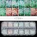 12 Boxes Holographic Iridescent Nail Sequins Mermaid Colorful Flakes Nail Art Sticker Glitter Make Up for Face Body Eyes