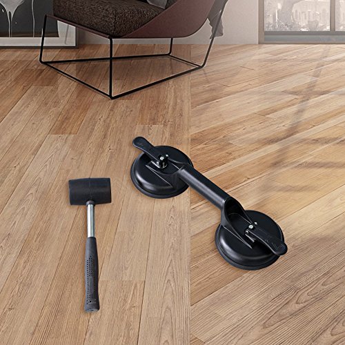 FCHO Glass Suction Cups Heavy Duty Aluminum Handle Glass Holder Hooks to Lift Large Glass/Moving