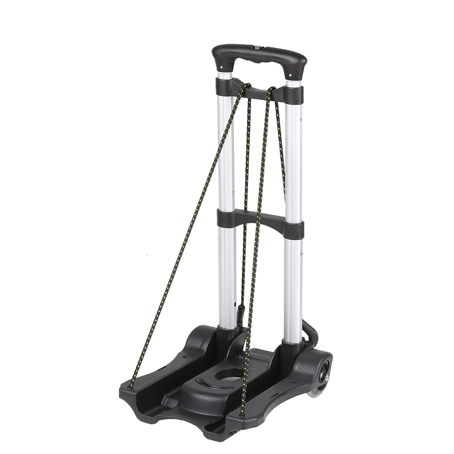 Folding Shopping Trolley Luggage Cart 88lbs/40kg Heavy Duty 2Wheel