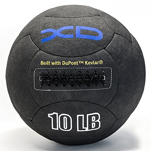 XD Performance XD Kevlar Medicine Ball - Burst Proof Medicine Ball - Abrasion Resistant Wall Ball - XD Fitness