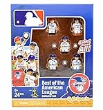 Oyo Sports Baseball Figure Pack Building Set - The Best Of The American League