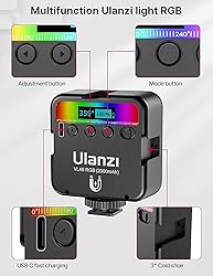 ULANZI RGB Video Lights VL49, LED Camera Light