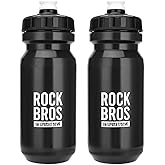 ROCKBROS Bike Water Bottle BPA-Free Squeeze Water Bottle 20 oz 2 Pack